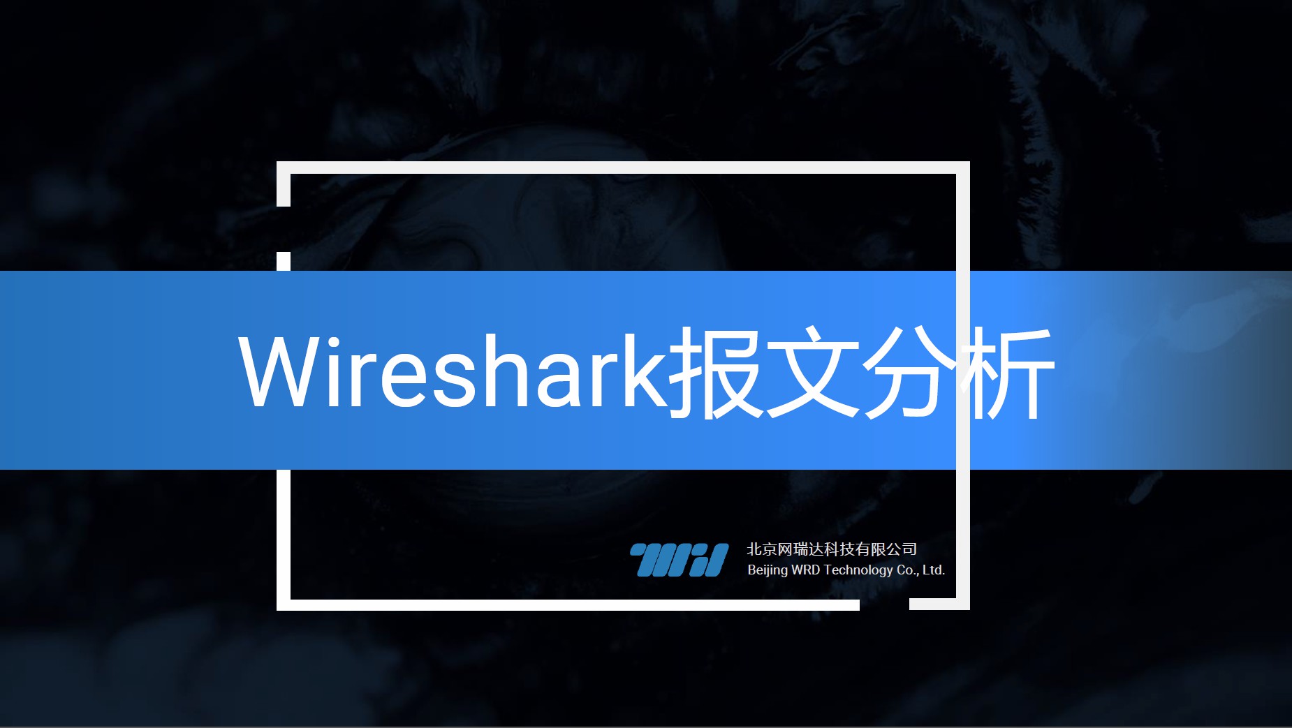 Wireshark报文分析